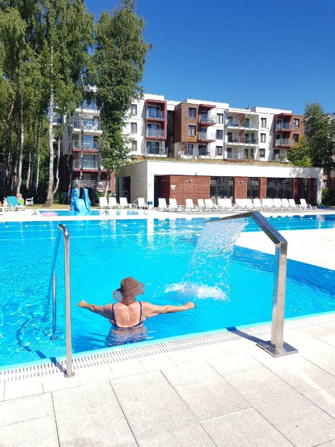 Apartament Pomaranczowy Z Basenem,Sauna-Blisko Morza. Kolberg Exterior foto