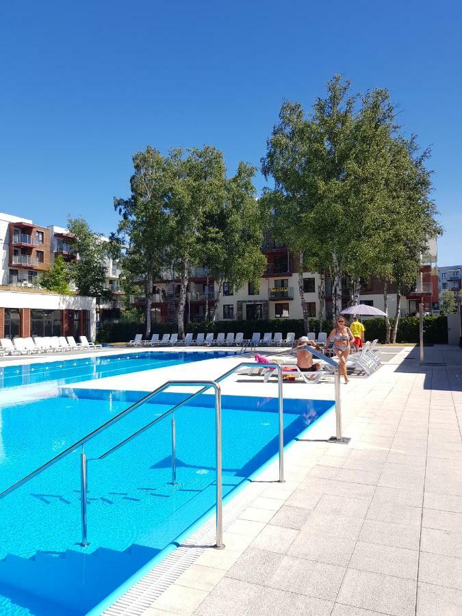 Apartament Pomaranczowy Z Basenem,Sauna-Blisko Morza. Kolberg Exterior foto